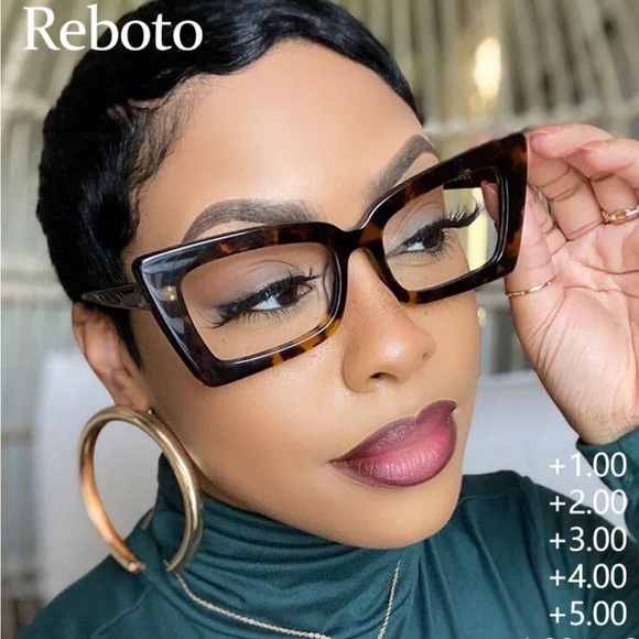 Cat eye Tortoise Optical Eyeglasses - Picture 1 of 6